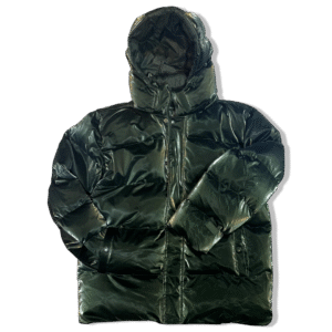 CAMPERA PUFFER A LA CADERA IMPERMEBALE ATERCIOPELADA