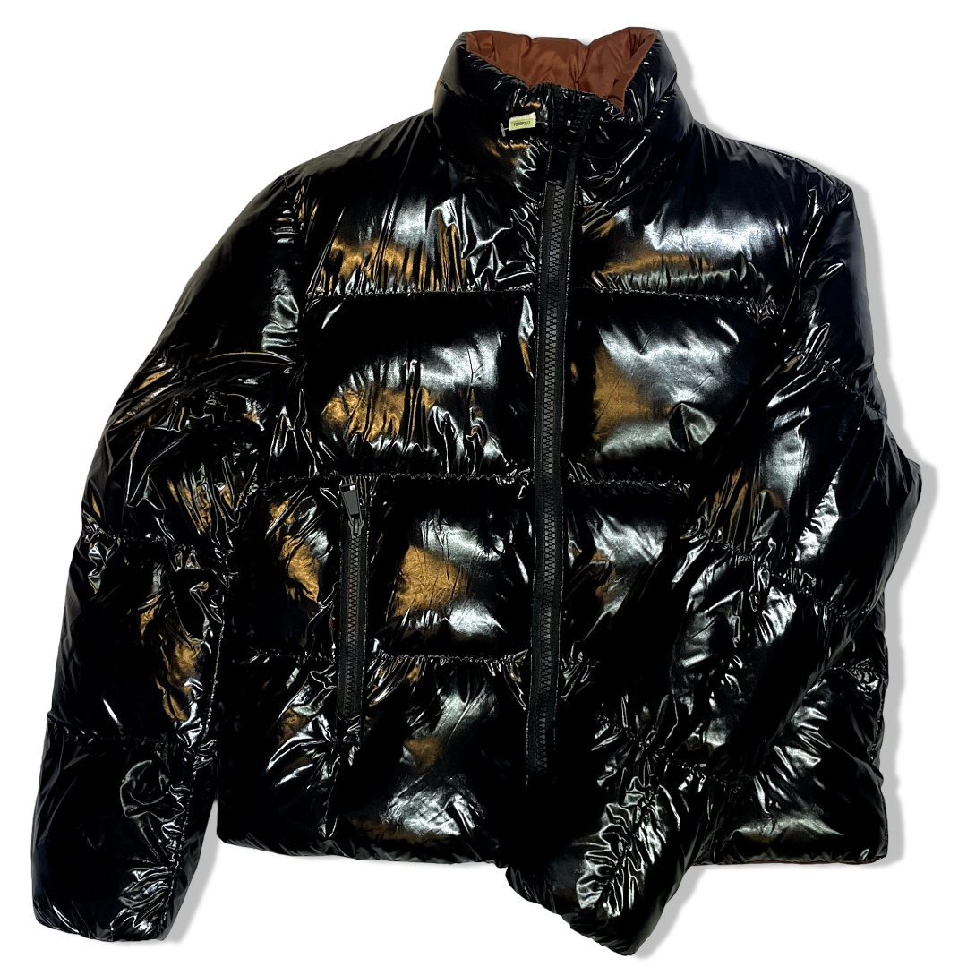 CAMPERA PUFFER CORTA REVERSIBLE