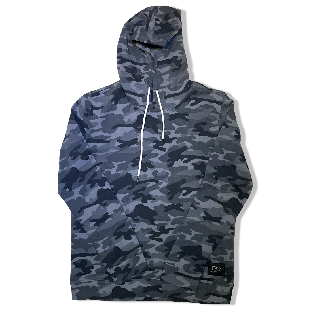 BUZO CON CAPUCHA CAMUFLADO
