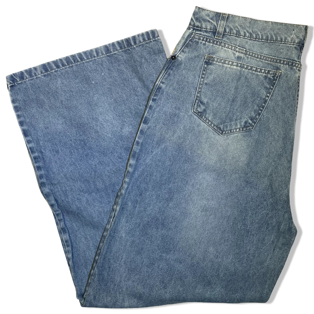 JEAN WIDE LEG RIGIDO