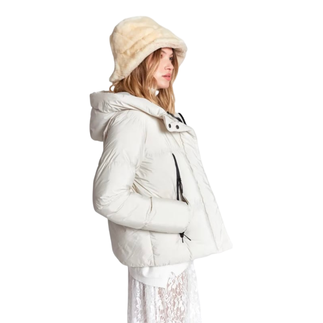 CAMPERA PUFFER CORTA REVERSIBLE - Image 2